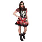 Halloween Nina Catrina Kostuum Tiener 14/16 jaar, Kleding | Dames, Carnavalskleding en Feestkleding, Nieuw, Verzenden