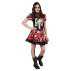 Halloween Nina Catrina Kostuum Tiener 14/16 jaar, Kleding | Dames, Carnavalskleding en Feestkleding, Verzenden, Nieuw
