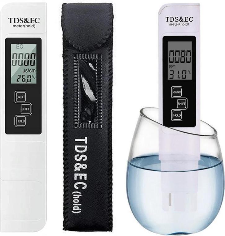 Waterhardheid tester - Temperatuur meter, Doe-het-zelf en Verbouw, Meetapparatuur, Vocht of Vloeistof, Nieuw, Ophalen of Verzenden