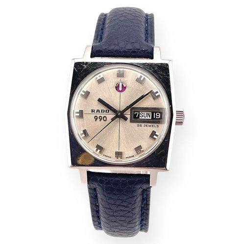 Rado - Rado 990 25 jewels day date - Zonder Minimumprijs -, Sieraden, Tassen en Uiterlijk, Horloges | Heren