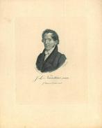 Portrait of Johannes Leonardus Nierstrasz, Antiek en Kunst, Kunst | Etsen en Gravures