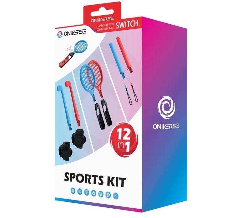 12-in-1 Sport Accessoirepakket - Oniverse Switch, Spelcomputers en Games, Spelcomputers | Overige, Zo goed als nieuw, Ophalen of Verzenden