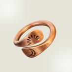 Puur koperen ring zon en maan, Ophalen of Verzenden, Nieuw