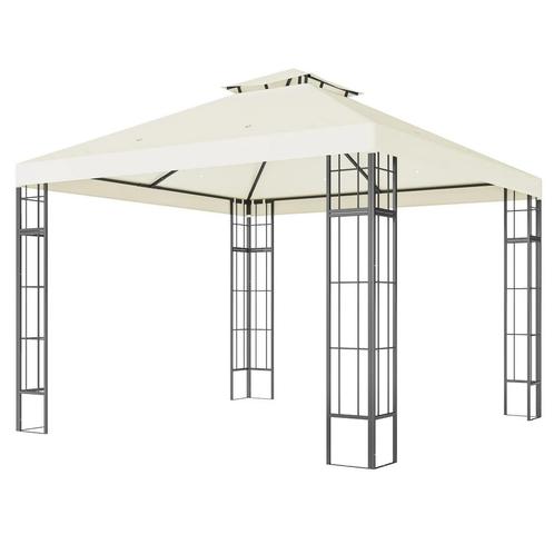 TRUUSK Paviljoen Met Dubbeldak, Ca. 3x3 M Waterafstotend Sta, Tuin en Terras, Partytenten, Nieuw, Verzenden