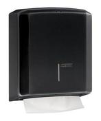 Mediclinics Handdoek dispenser - Zwart Poedercoat, Verzenden