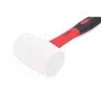 Benson Installatiehamer - Witte rubberen kop - 450 gram -..., Doe-het-zelf en Verbouw, Gereedschap | Handgereedschap, Ophalen of Verzenden