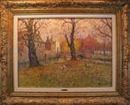 Bay Sala, Juan Bayón Salado (1913-1995) - Otoño en la ciudad, Antiek en Kunst