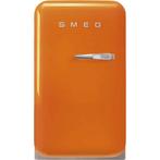 €949 Smeg FAB5LOR5 koelkast Vrijstaand 34 l D Oranje, Nieuw, Ophalen of Verzenden, 160 cm of meer