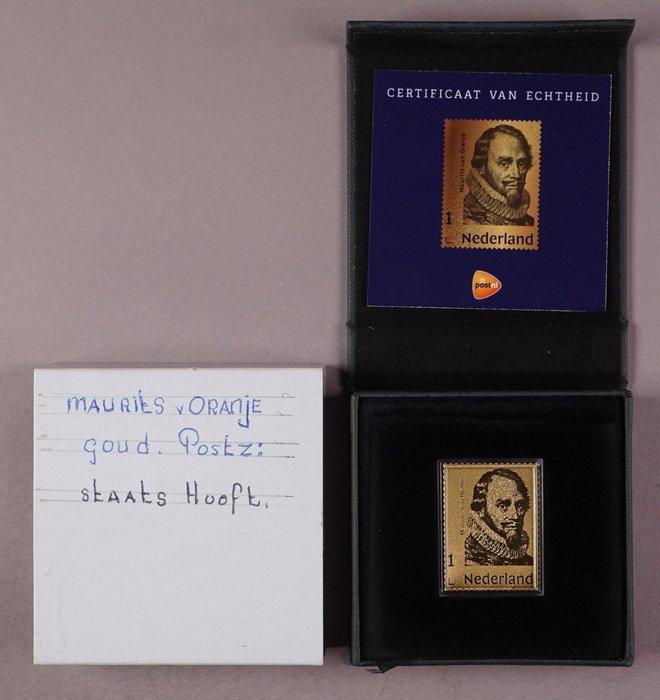 Nederland - Gouden Postzegel Maurits van Oranje Nederland, Postzegels en Munten, Postzegels | Nederland