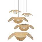 Umage Forget Me Not Hanglamp 5-lichts, eikenhout, Huis en Inrichting, Lampen | Hanglampen, Verzenden, Nieuw