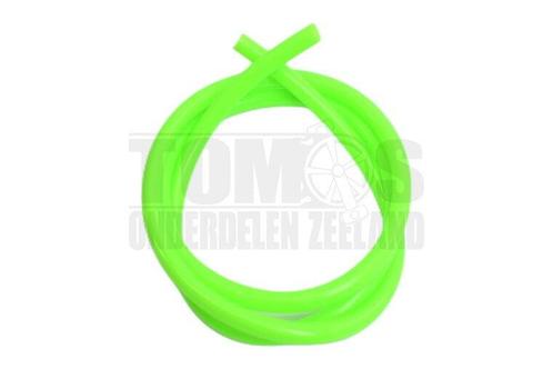 Benzineslang 5x8mm fluor groen 1 meter universeel, Fietsen en Brommers, Brommeronderdelen | Algemeen, Nieuw, Ophalen of Verzenden