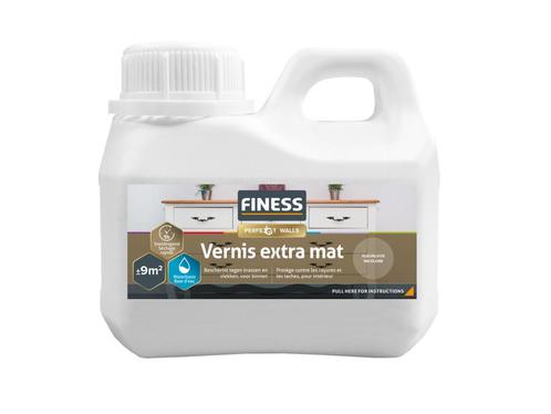 Finess Finess vernis extra mat 500 ml, kleurloos, Doe-het-zelf en Verbouw, Verf, Beits en Lak, Nieuw, Verzenden
