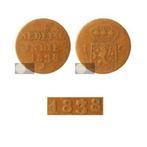 Nederlands-Indië. Willem I. 1 Cent 1838 J jaartalwijziging, Postzegels en Munten, Munten | Nederland