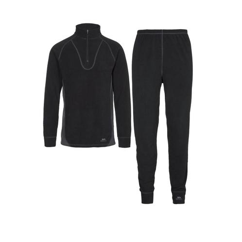 -41% Trespass  Trespass Unisex thriller thermische top en bo, Kleding | Heren, Sportkleding, Zwart, Nieuw, Verzenden