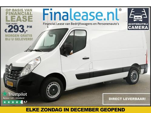 Renault Master T33 2.3 dCi L2H2 146PK Marge Airco Cam €373pm, Auto's, Bestelauto's, Lease, Handgeschakeld, Diesel, Wit, Renault