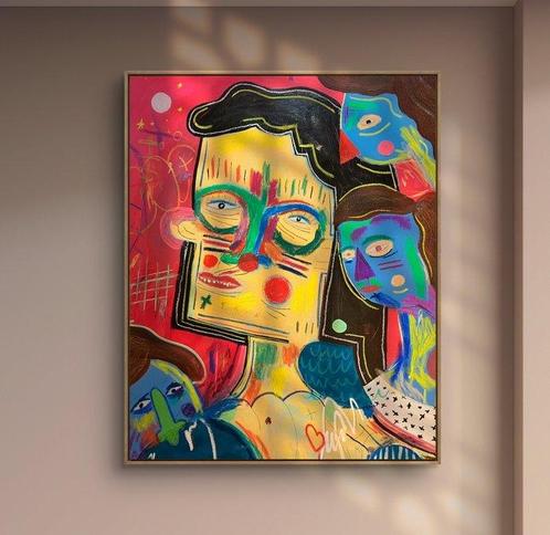 HÄKKI - Orbit - XL - NO RESERVE, Antiek en Kunst, Kunst | Schilderijen | Modern