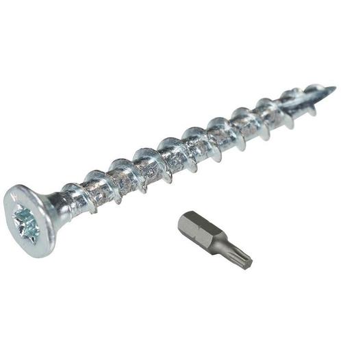 Woodies schroeven 4,0 x 40 torx 200 stuks incl. bitje, Doe-het-zelf en Verbouw, IJzerwaren en Bevestigingsmiddelen, Nieuw, Ophalen of Verzenden