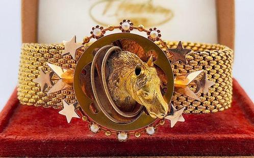 Armband - 18 karaat Geel goud, Sieraden, Tassen en Uiterlijk, Armbanden