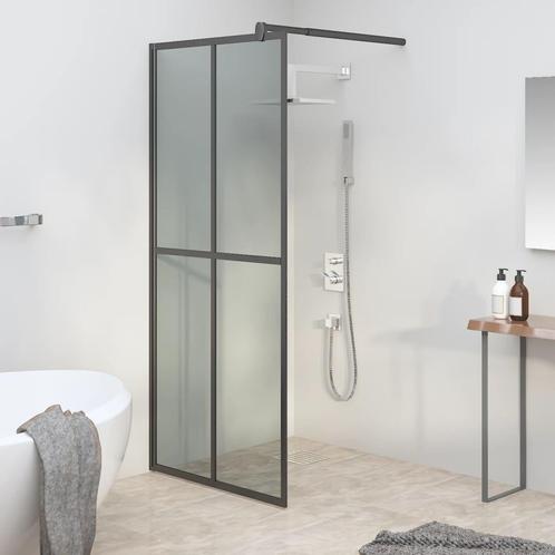 vidaXL Inloopdouchescherm 90x195 cm donker gehard glas, Doe-het-zelf en Verbouw, Sanitair, Nieuw, Verzenden