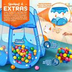 Speeltent - Kindertent - Speelhuisje - Met ballen - Blauw -, Kinderen en Baby's, Verzenden, Zo goed als nieuw