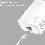 TP-Link TL-PA7017 KIT - Powerline Adapter - Zonder Wifi - 2, Computers en Software, Netwerk switches, Verzenden, Nieuw