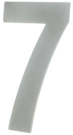 Huisnummer 7 130 mm rvs, Verzenden, Nieuw