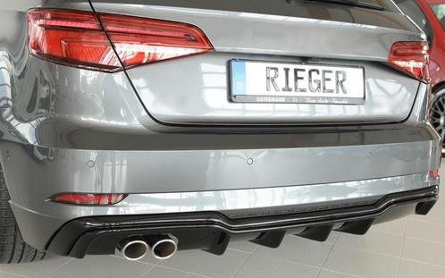 S3 Look V2 Diffuser voor Audi A3 8V S line & S3, Auto-onderdelen, Carrosserie en Plaatwerk, Achter, Bumper, Nieuw, Audi, Ophalen of Verzenden