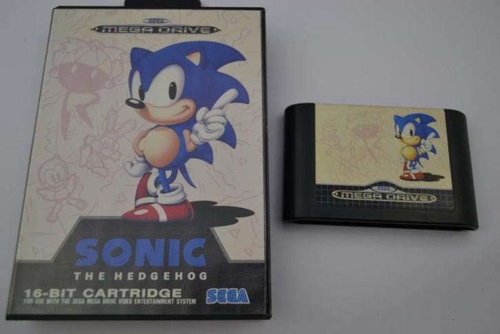 Sonic the Hedgehog (MD CB), Spelcomputers en Games, Games | Sega, Zo goed als nieuw, Verzenden