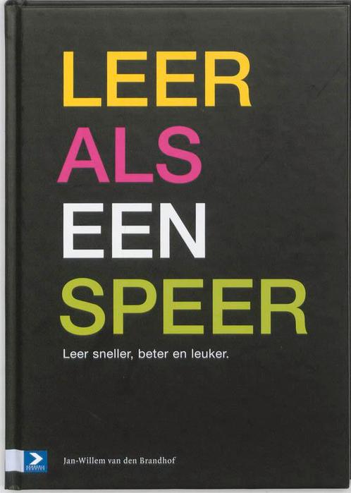 Leer als een speer 9789052617312, Boeken, Wetenschap, Zo goed als nieuw, Verzenden