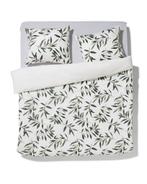 HEMA Dekbedovertrek 240x200/220cm zacht katoen olijftakken, Huis en Inrichting, Slaapkamer | Beddengoed, Verzenden, Nieuw, Groen