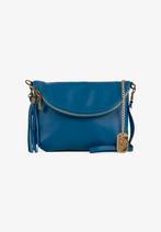 Tweedekans | Anna Morellini – ALICE Schoudertas (Blue Denim,, Sieraden, Tassen en Uiterlijk, Tassen | Schoudertassen, Ophalen of Verzenden