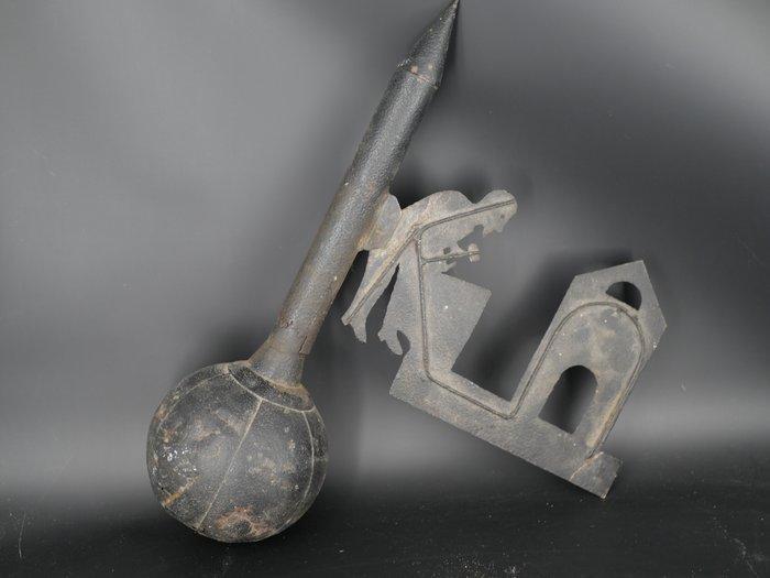 Windvaan - IJzer, Antiek en Kunst, Curiosa en Brocante