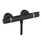 Hansgrohe Ecostat Comfort douchethermostaat mat zwart, Ophalen of Verzenden, Nieuw