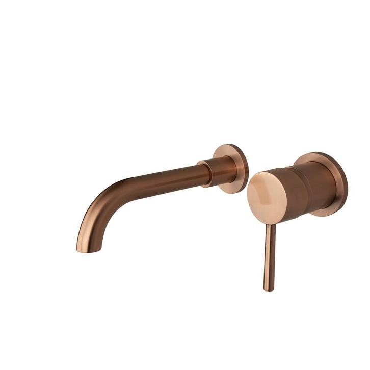 Inbouw Wastafelkraan Aqua Splash Colorato Geborsteld Koper, Huis en Inrichting, Badkamer | Badkamermeubels, Wasbak of Wastafel