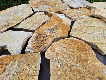Bourgogne flagstones / flagstones Bourgogne Geel breukruw beschikbaar voor biedingen