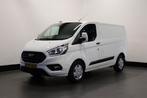 Ford Transit Custom 340 1.0 125PK EcoBoost Hybride Benzine A, Auto's, Bestelauto's, Automaat, Stof, Gebruikt, Overige brandstoffen