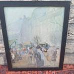 Walter Draesner ( 1891-1940 ) - Stadsgezicht - NO RESERVE, Antiek en Kunst
