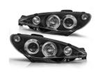 Angel Eyes koplamp units Black edition geschikt voor Peugeot, Auto-onderdelen, Verlichting, Nieuw, Peugeot, Verzenden
