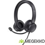 Trust Ayda USB Headset Zwart, Computers en Software, Headsets, Verzenden, Nieuw, Trust