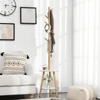 TRUUSK Kapstok Met 5 Kledinghaken & Bijzettafel, 171 Cm Hoog, Huis en Inrichting, Woonaccessoires | Kapstokken, Verzenden, Nieuw