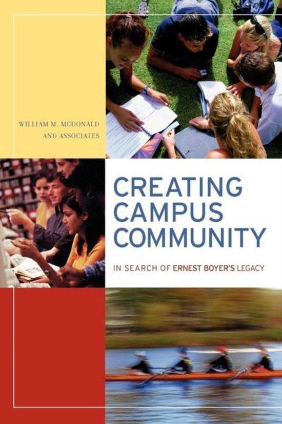 Creating Campus Community 9780787957001 Wm Mcdonald, Boeken, Taal | Engels, Zo goed als nieuw, Verzenden