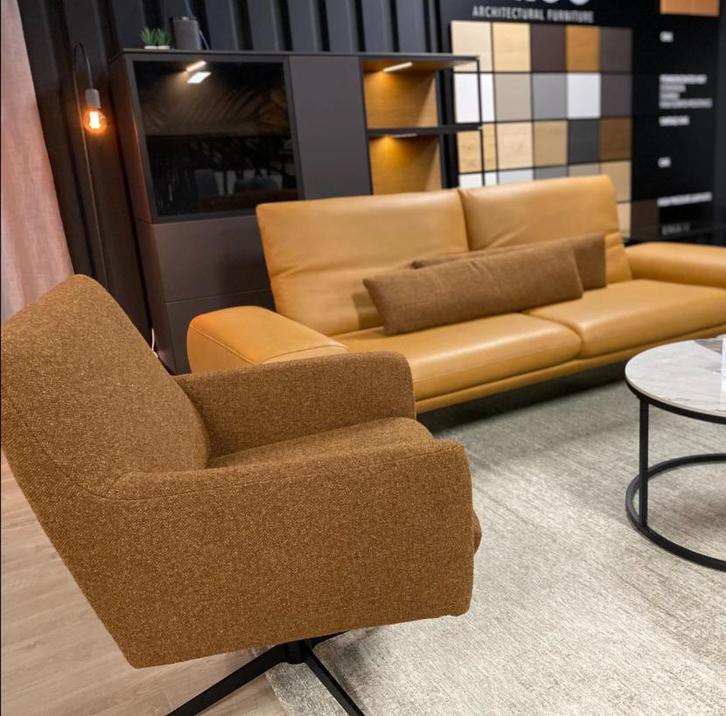 Koinor Elements 3-zitbank, Huis en Inrichting, Banken | Complete zithoeken, Nieuw, Leer, Ophalen