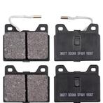 Remblokken set PEUGEOT 505 2.2 GTI achterzijde, Verzenden, Nieuw