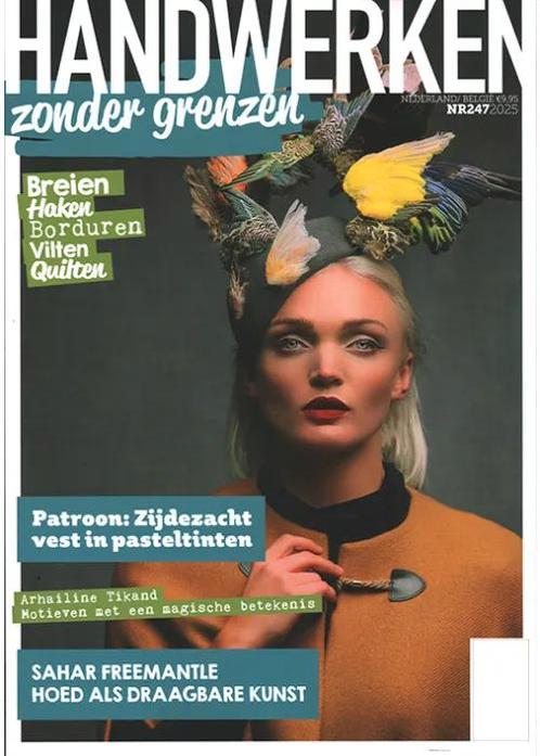 Handwerken zonder Grenzen - 247 2025, Boeken, Tijdschriften en Kranten, Sport en Vrije tijd, Nieuw, Verzenden