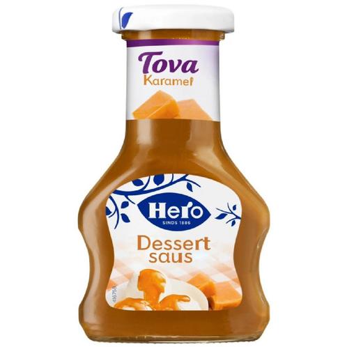 Hero Tova Dessertsaus Caramel 125ml, Hobby en Vrije tijd, Taarten en Cupcakes maken, Nieuw, Verzenden
