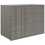 Tuinkast Grijs - 100cm | Retourdeal! 40% Korting, Tuin en Terras, Bergingen en Tuinkasten, Ophalen of Verzenden, Nieuw, Kunststof