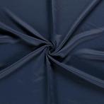 Verduisterende stof marineblauw - Polyester stof 30m op rol