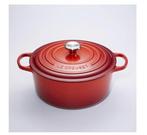 Le Creuset Braadpan Signature Kersenrood – Ø 28 cm / 6,7, Nieuw