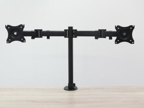 Monitorarm Neomounts geschikt voor 2 monitoren - zwart, Computers en Software, Monitoren, Gebruikt, Ophalen of Verzenden
