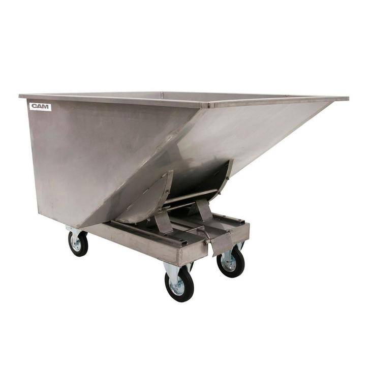 Kantelbak 600 liter met nylon wielen Roestvrij Staal, Zakelijke goederen, Kantoor en Winkelinrichting | Magazijn, Stelling en Opslag